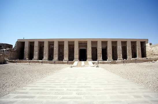 Abydos Temple's Facade .